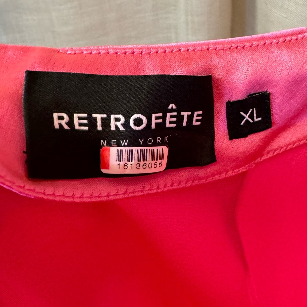 Retrofete Rosa Dress in Pink Size XL - Picture 7 of 11